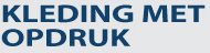 kleding met opdruk